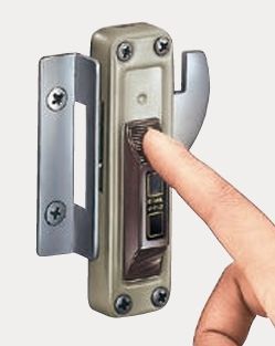 GOAL ゴール ツーロック シリンダー面付本締鎌錠 MS5 1個 取付可能扉厚