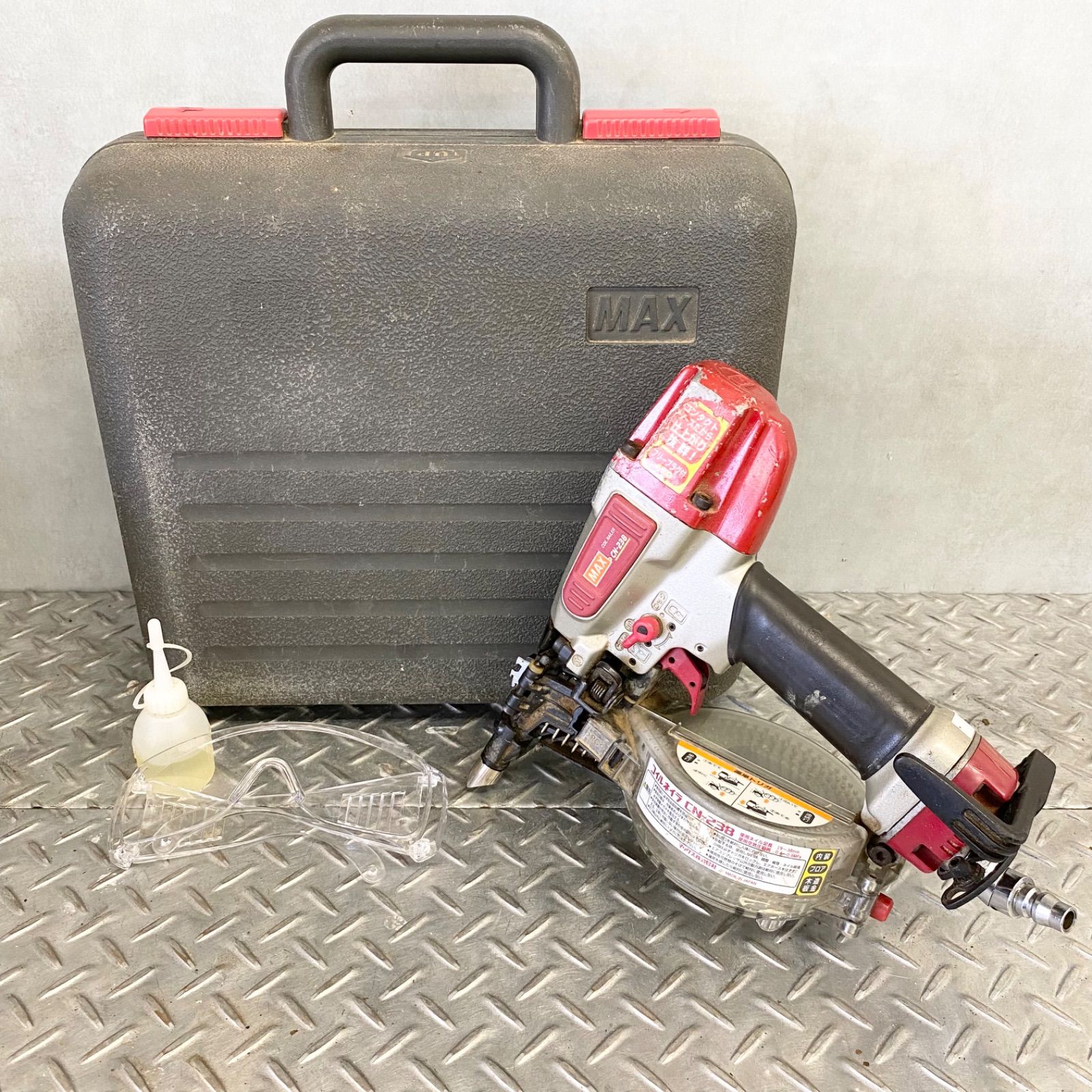 MAX コイルネイラ CN-238 釘打ち機 工具 マックス - メルカリ MAX コイルネイラ CN-238 釘打ち機 工具 マックス - メルカリ