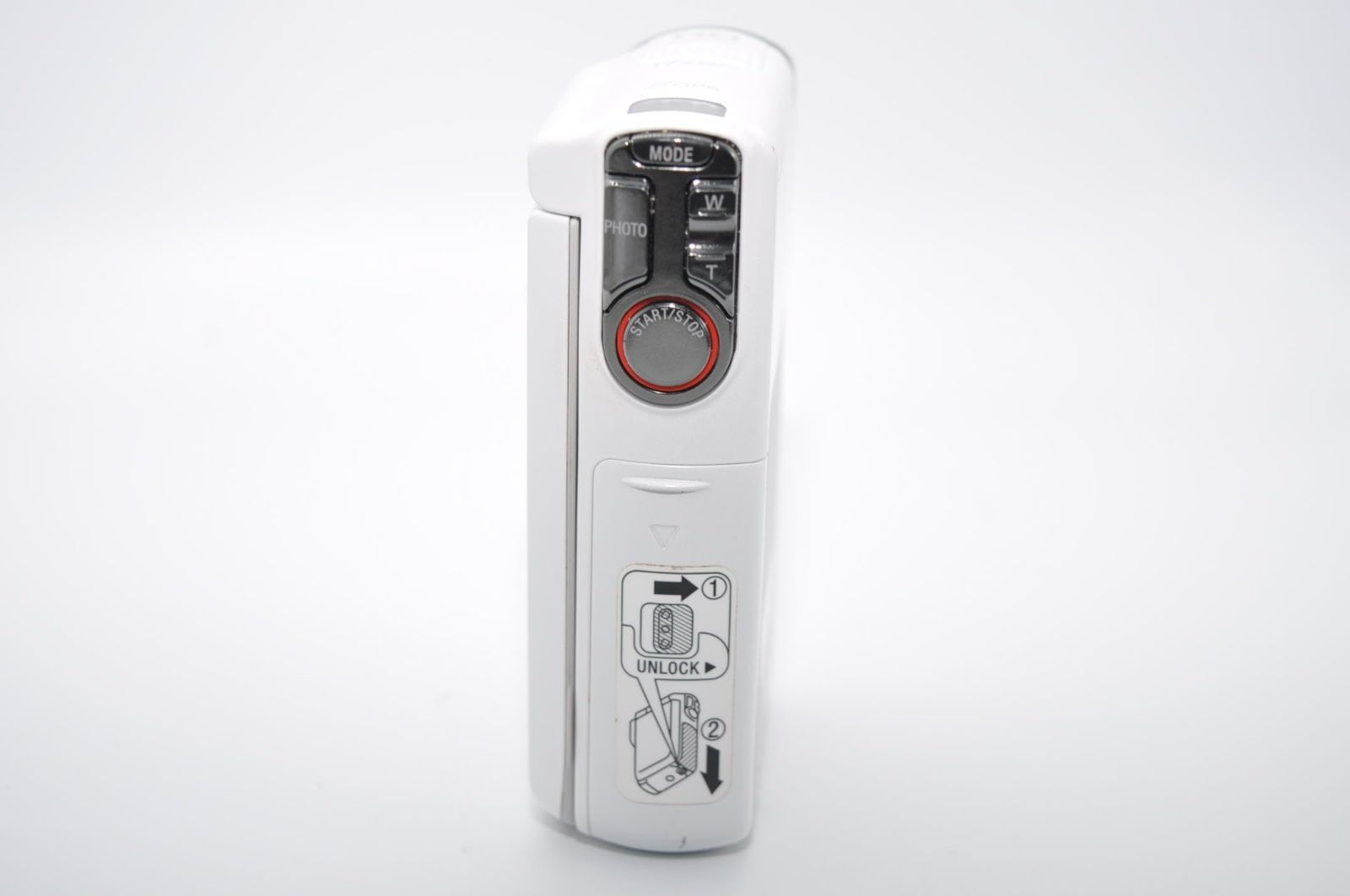 美品 SONY デジタルHDビデオカメラレコーダー 配送 ホワイト HDR-GW77V