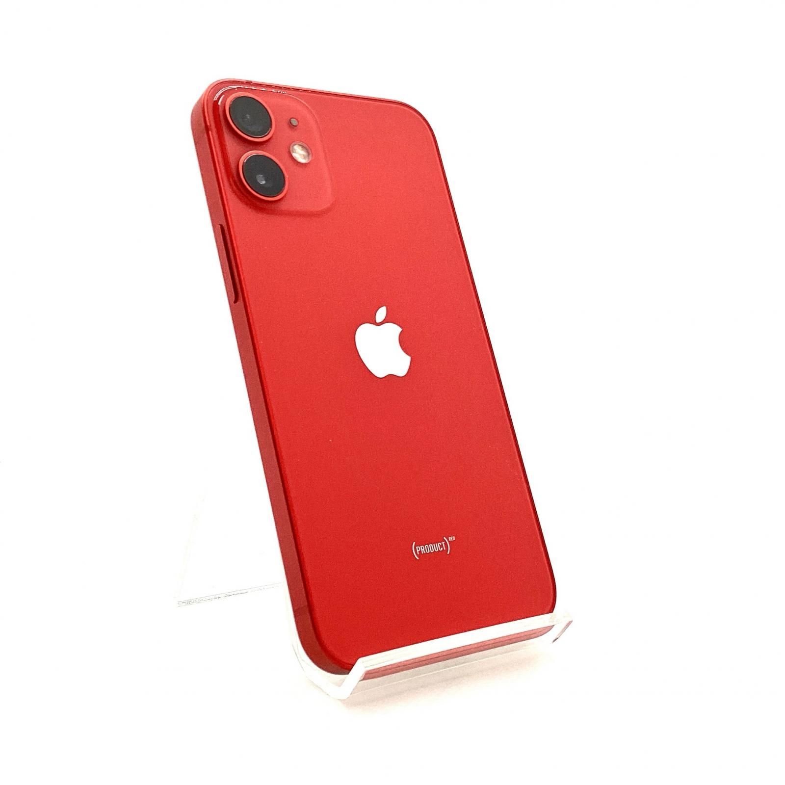 iPhone 12 mini レッド simフリー 64GB 87% iPhone12mini レッド 赤
