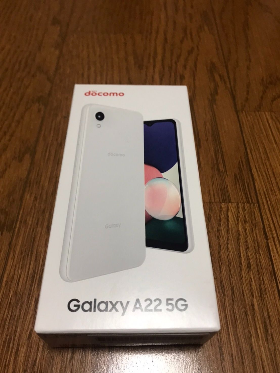 未開封品 Galaxy A22 5G white (SC-56B) simフリー - メルカリ