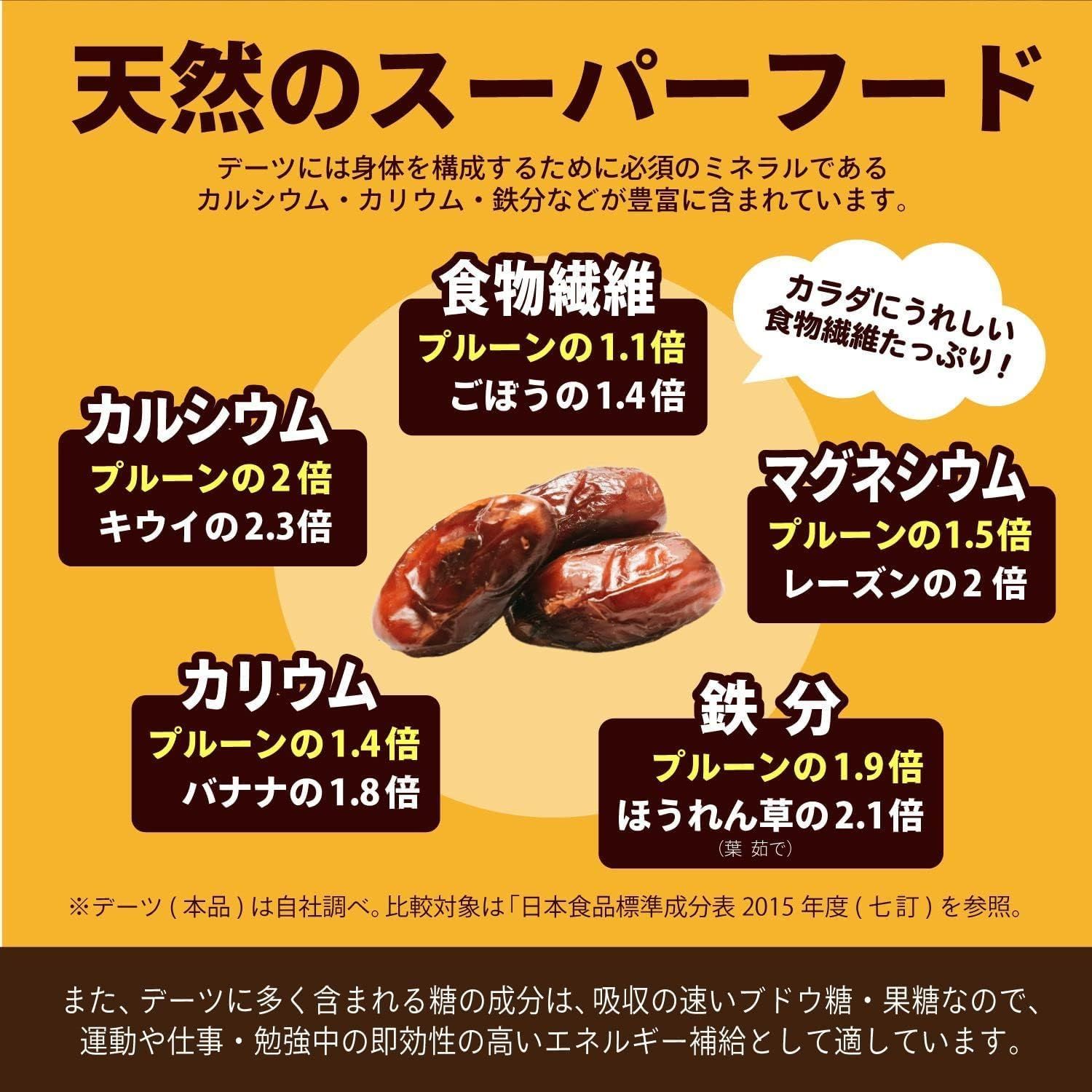ドライデーツ 無添加