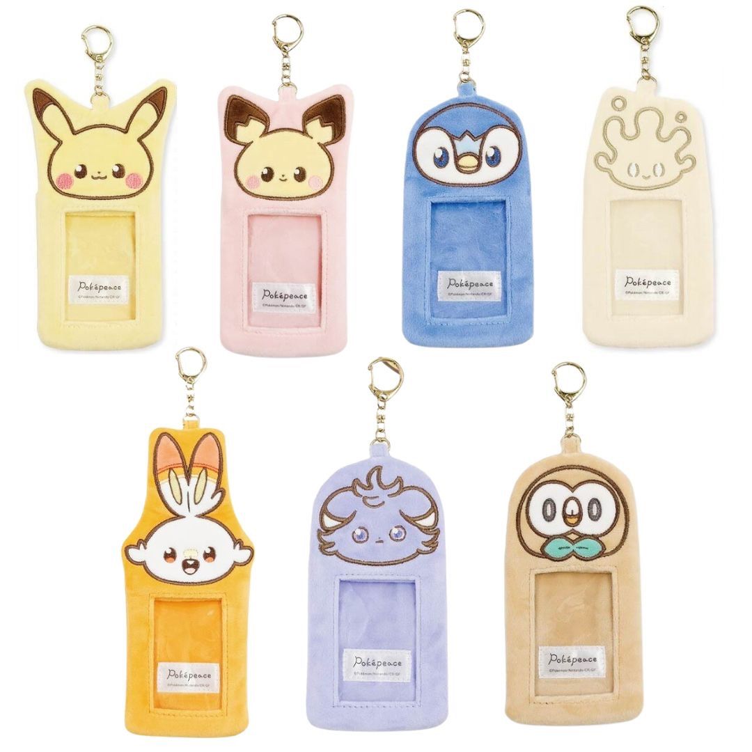 ポケモン ポケピース ふわふわフォトホルダー ピカチュウ ポッチャマ