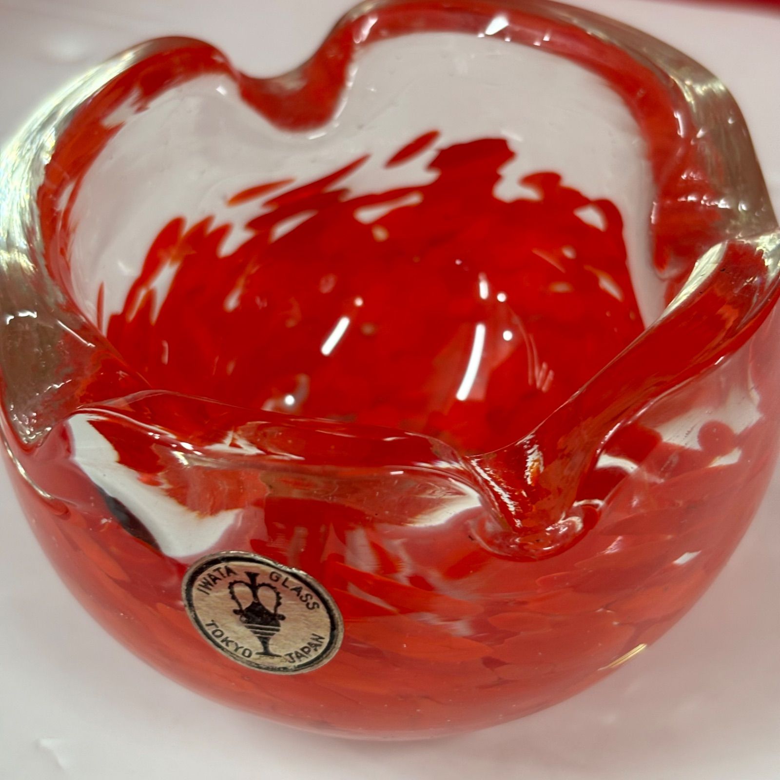 岩田ガラス 灰皿 小物入れ IWATA GLASS B - メルカリ