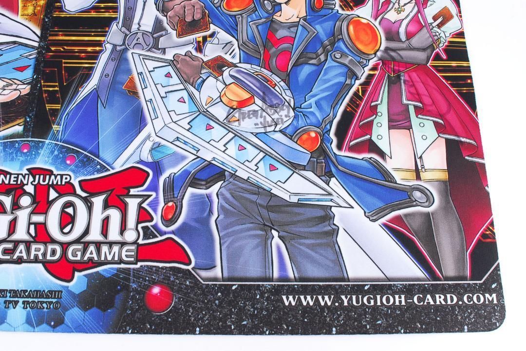 遊戯王 公式 プレイマット 未開封 海外声優サイン入り チャリティー