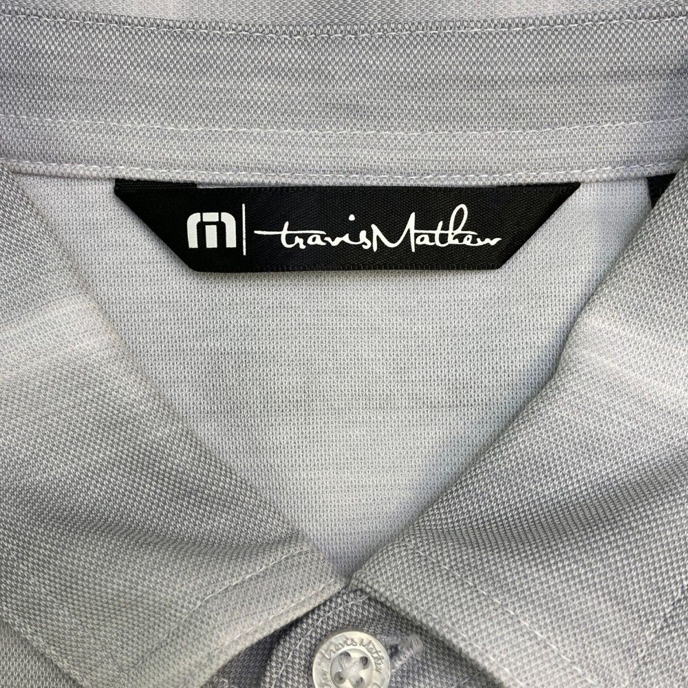 サイズ：L TRAVIS MATHEW トラビスマシュー 半袖 ポロシャツ ボーダー 