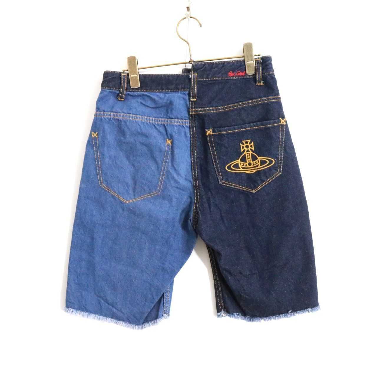 ヴィヴィアンウエストウッド デニムショートパンツ 美品 アングロ