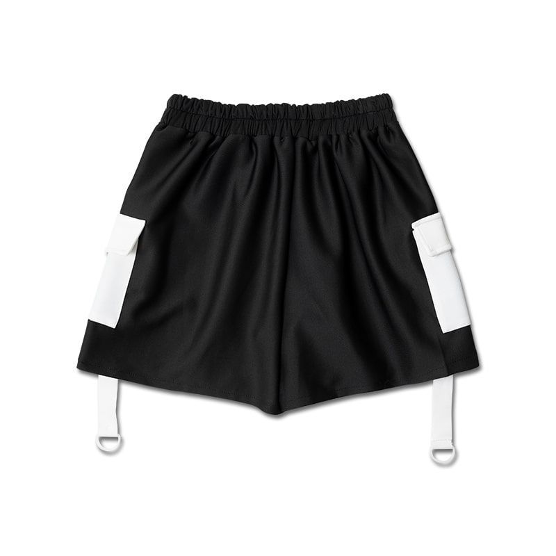 ACDC RAG エーシーディーシーラグ ドットネコ ショートパンツ BK