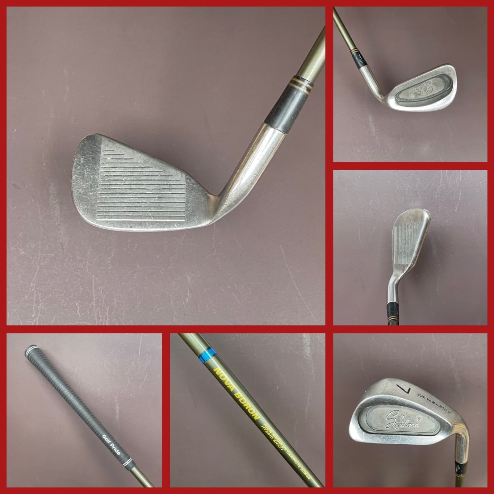 操作性の良いやさしいアイアンです 3〜9