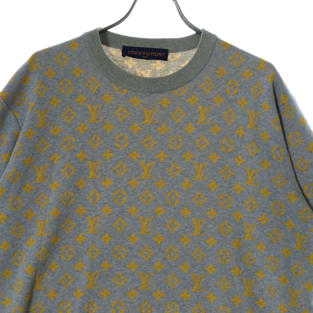 LOUIS VUITTON (ルイヴィトン) 25AW モノグラム シルク混 クルー