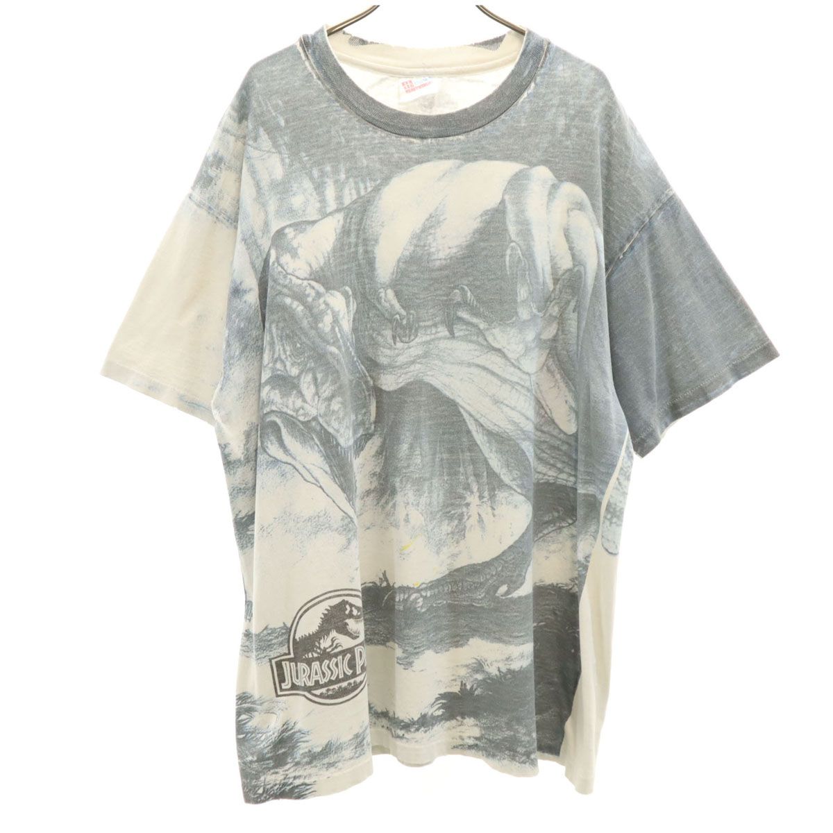 Hanes ヘインズ 90s オールド USA製 ジュラシックパーク3 ムービーT 