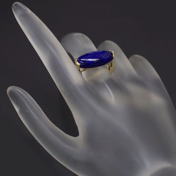 GSTV K18YG ラピスラズリ リング 7.00ct - メルカリ