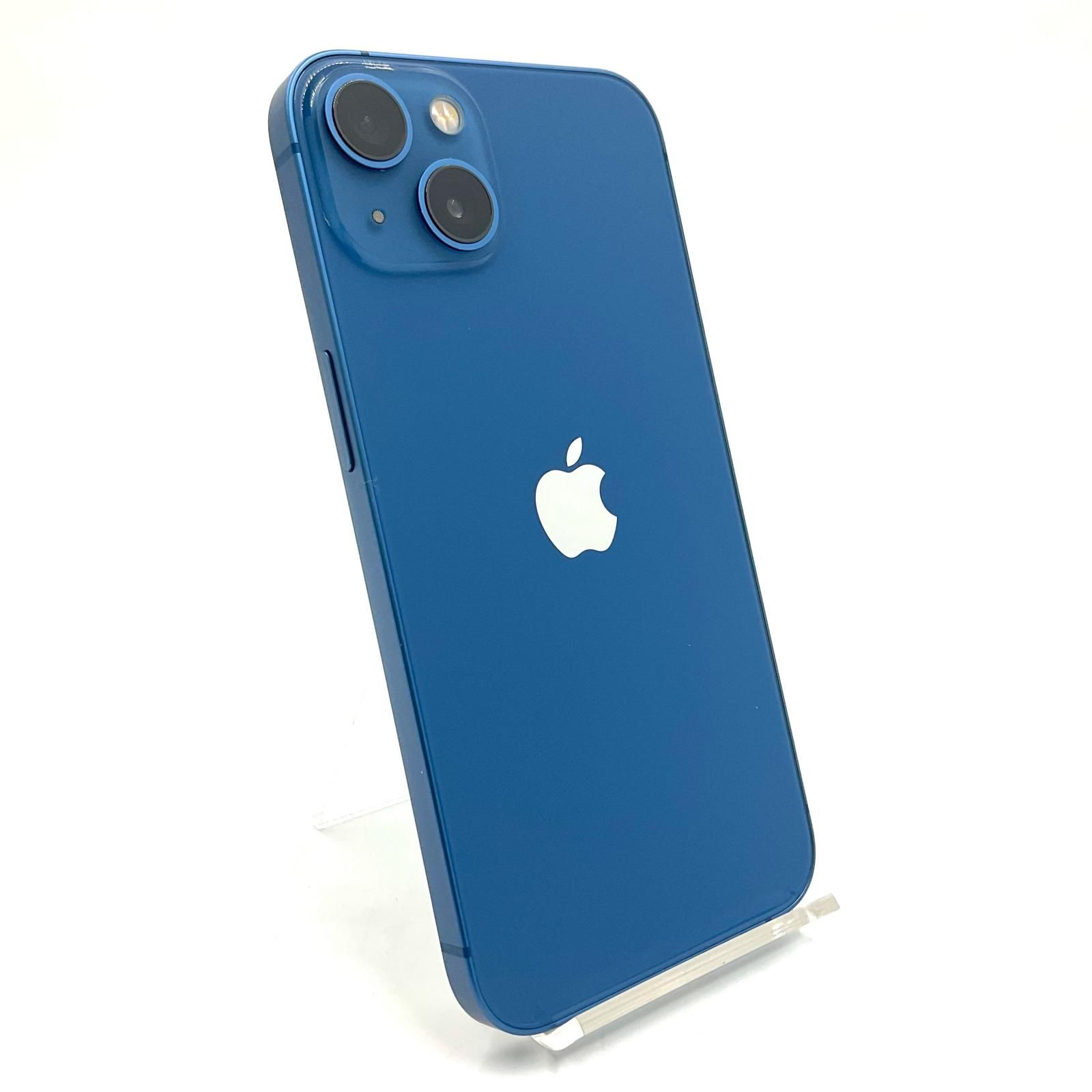 最速発送】Apple iPhone 13 128GB ブルー SIMフリー 84%【難有