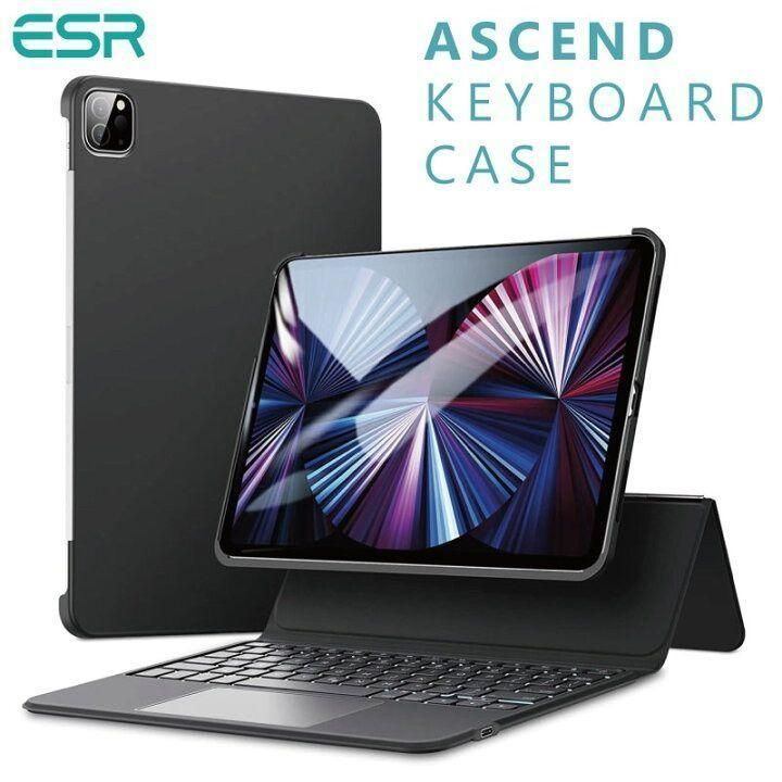 ESR iPad Air5 ケース 10.9インチ 第5世代 キーボード付き - メルカリ