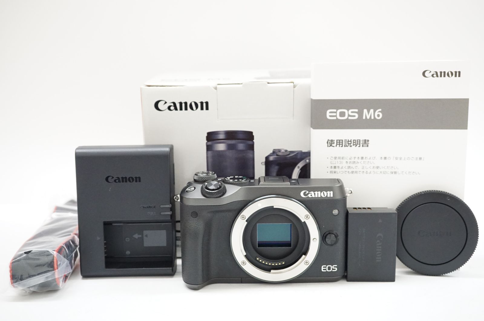 C270010-1)【美品】CANON EOS M6 ミラーレスカメラ ボディー C270010-1)【美品】CANON EOS M6 ミラーレスカメラ ボディー