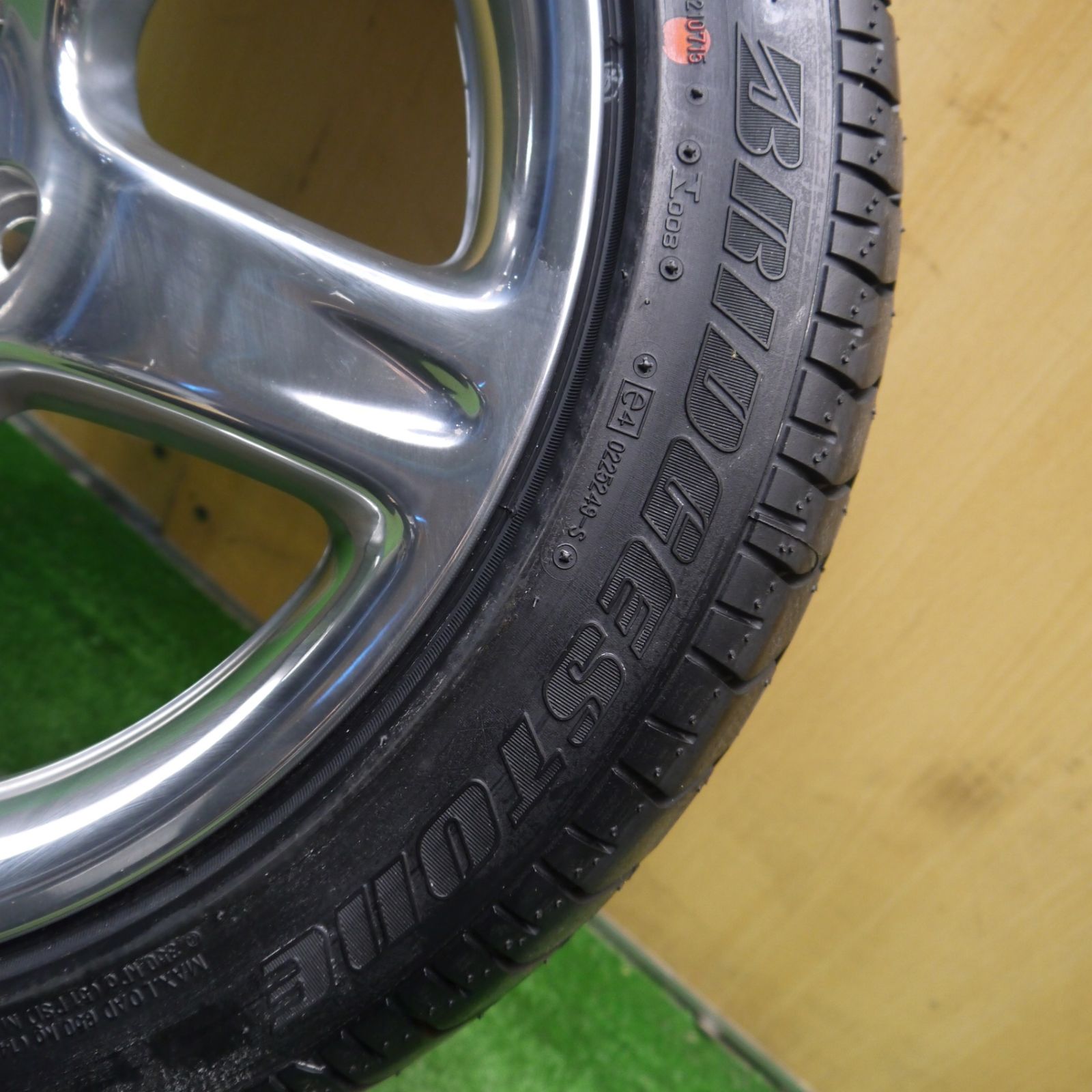 新車外し！1本★トヨタ 160系 アリスト ベルテックス 純正 235/45R17 ブリヂストン ポテンザ RE030 17インチ ...