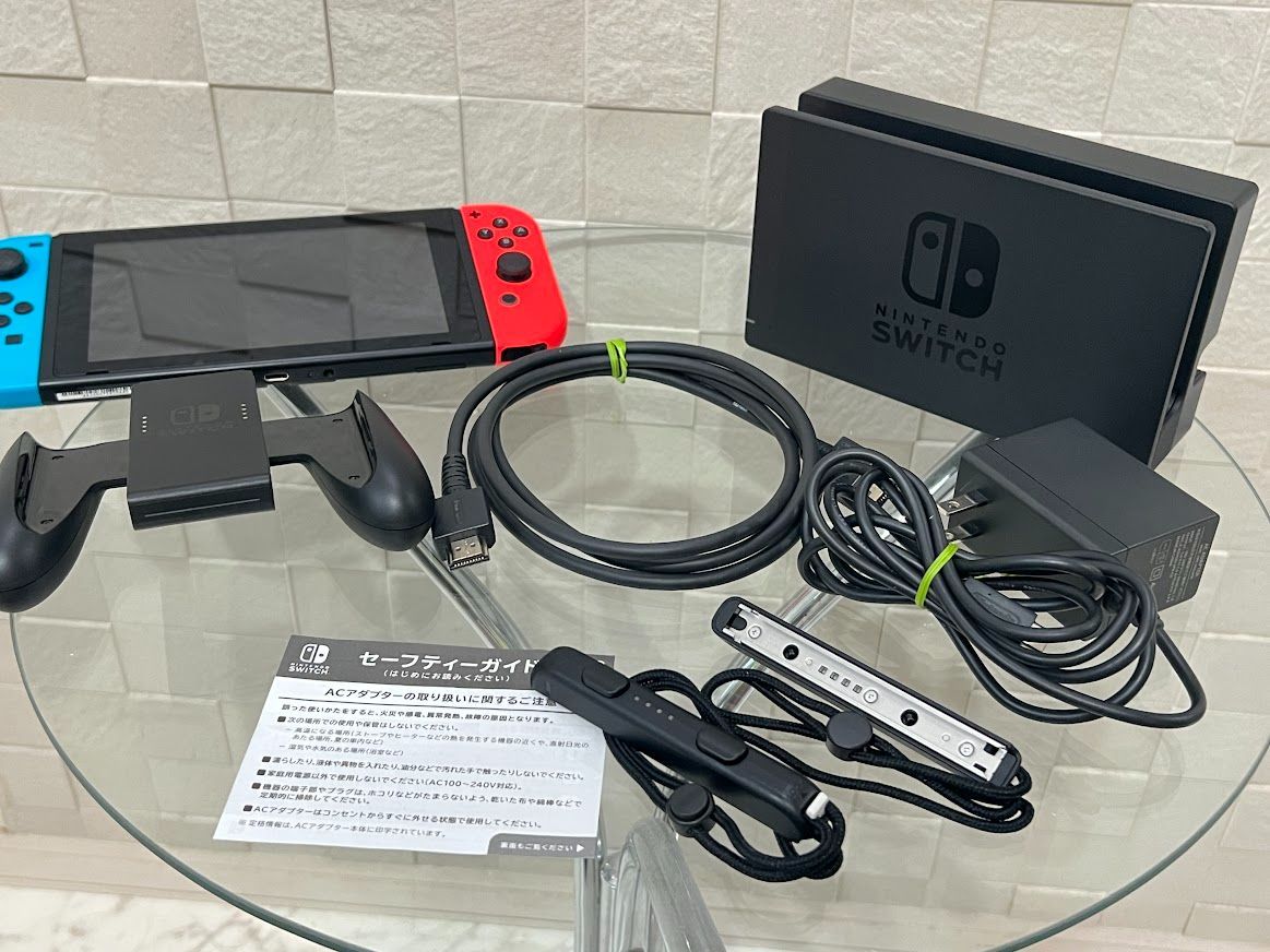 良品】Nintendo Switch スイッチ 本体 旧型モデル/2018年製/付属品完備 