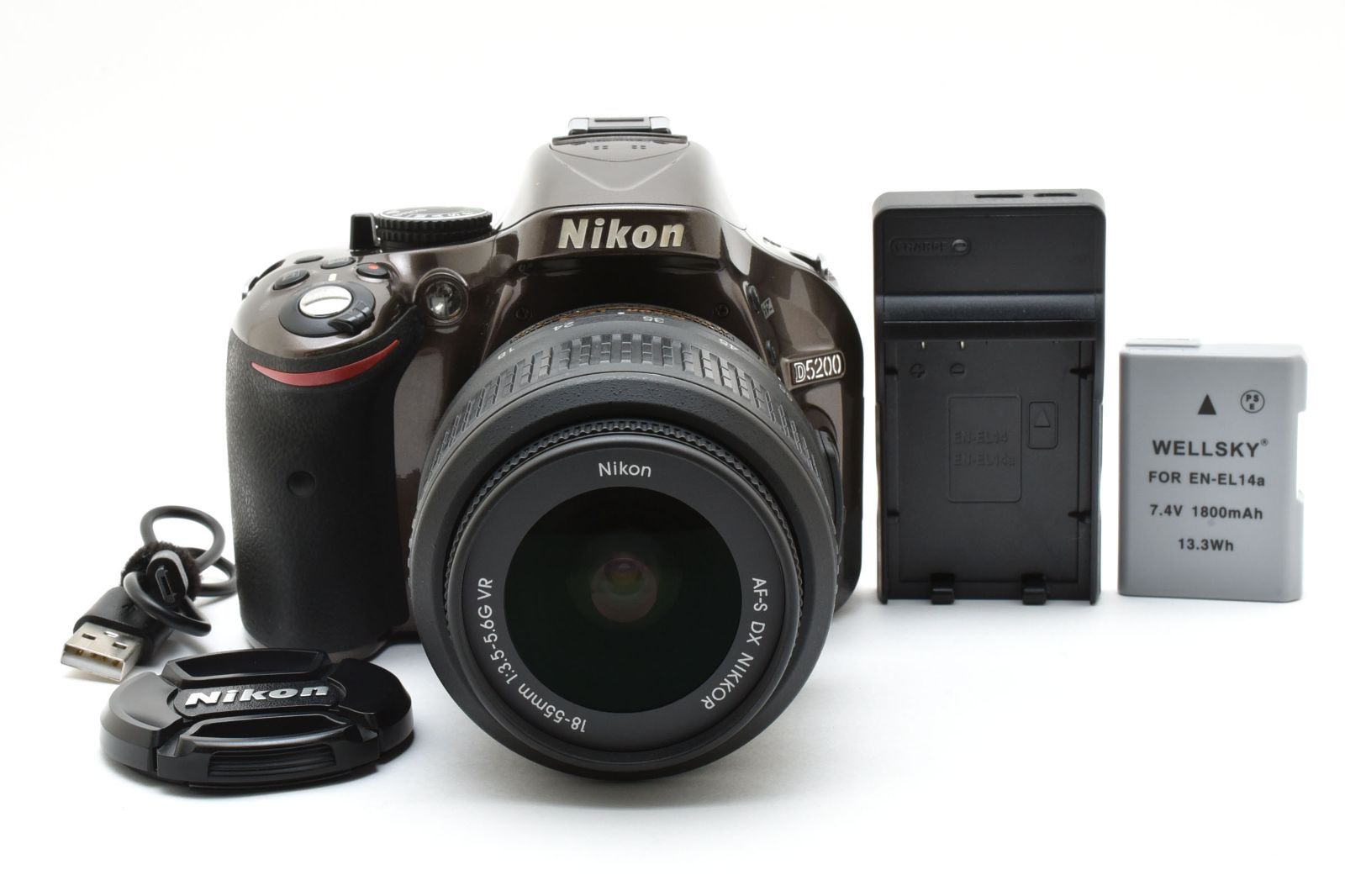 Nikon ニコン D5200 レンズキット ブロンズ 2623079