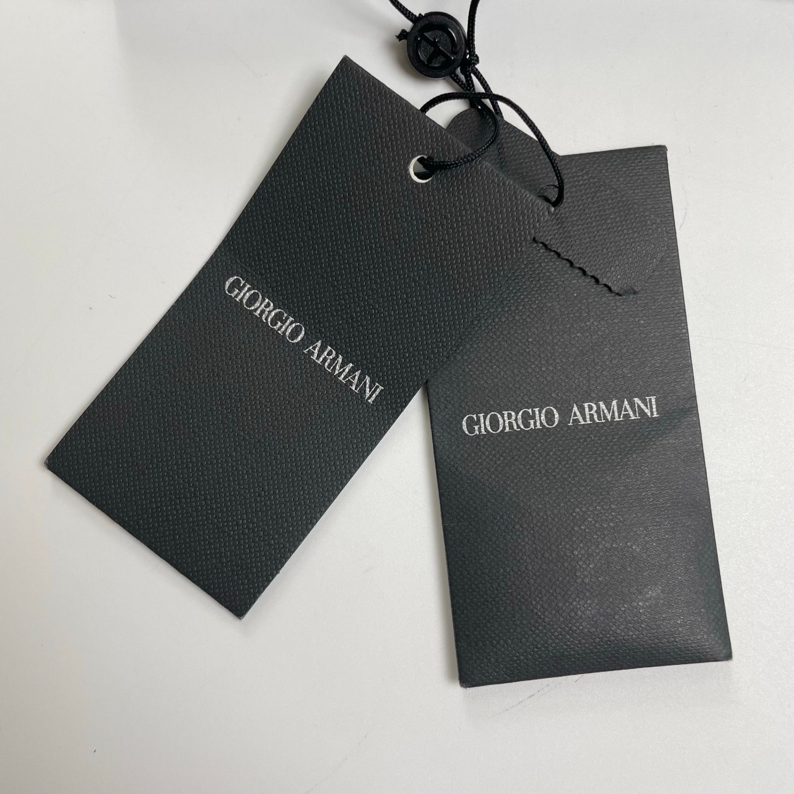 GIORGIO ARMANI ジョルジオ アルマーニ Super150 s スラックス ブルーグレー イタリア製 参考定価 200 000程度 SIZE 38 M程度 DECORATOM_COM_BR