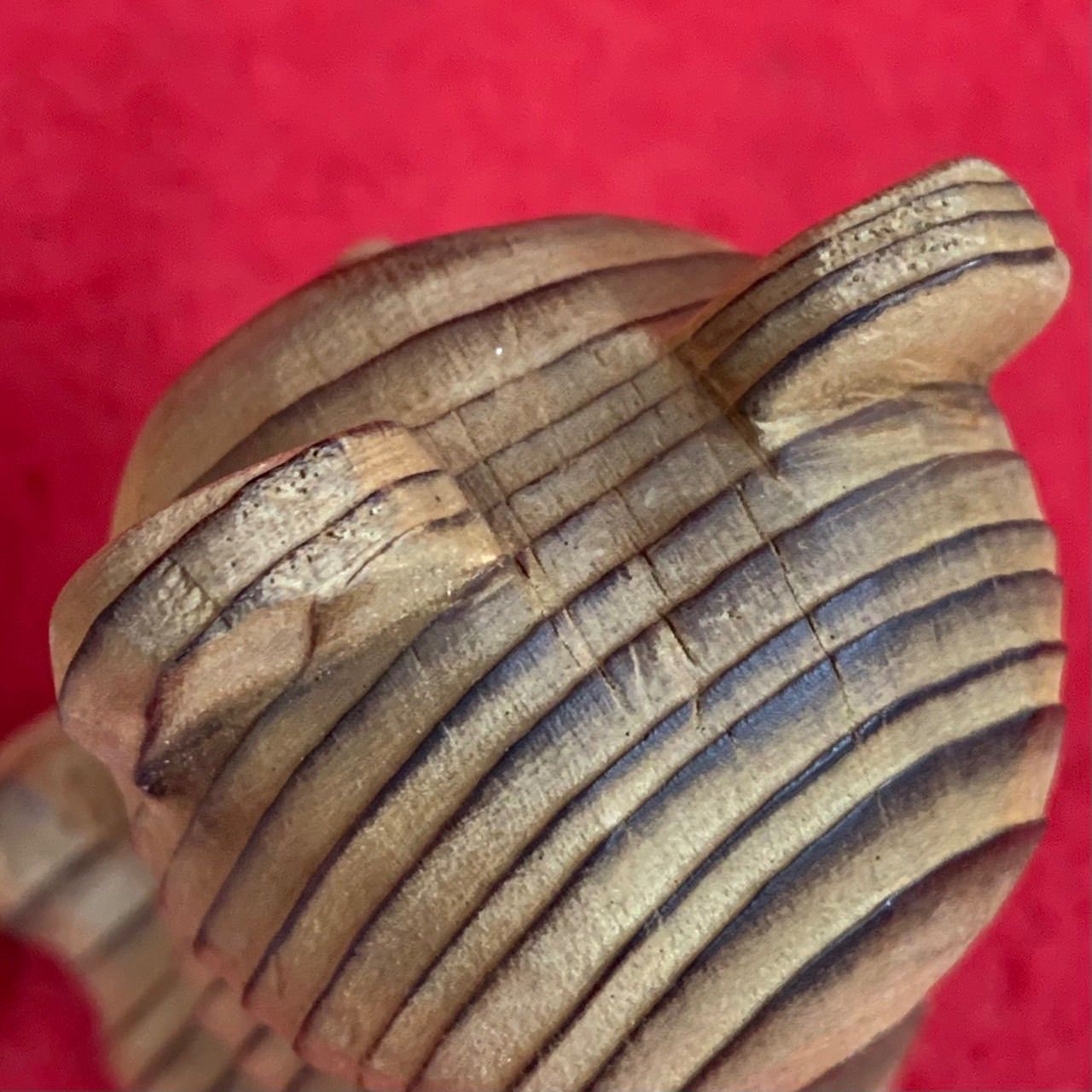 熊ボッコ 木彫りの熊 3個セット 昭和レトロ 置物 民芸品 木彫り 一刀彫