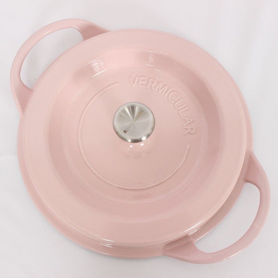 バーミキュラ オーブンポットラウンド 22cm PNK22R パールピンク 無水