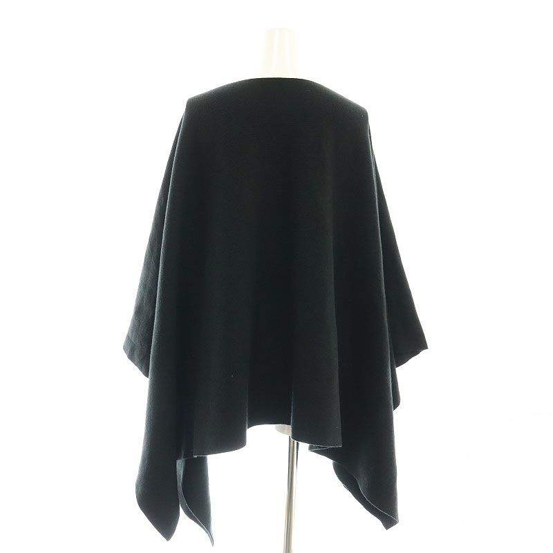 プラスオトハ plusotoha 2WAYフレアポンチョニット セーター F