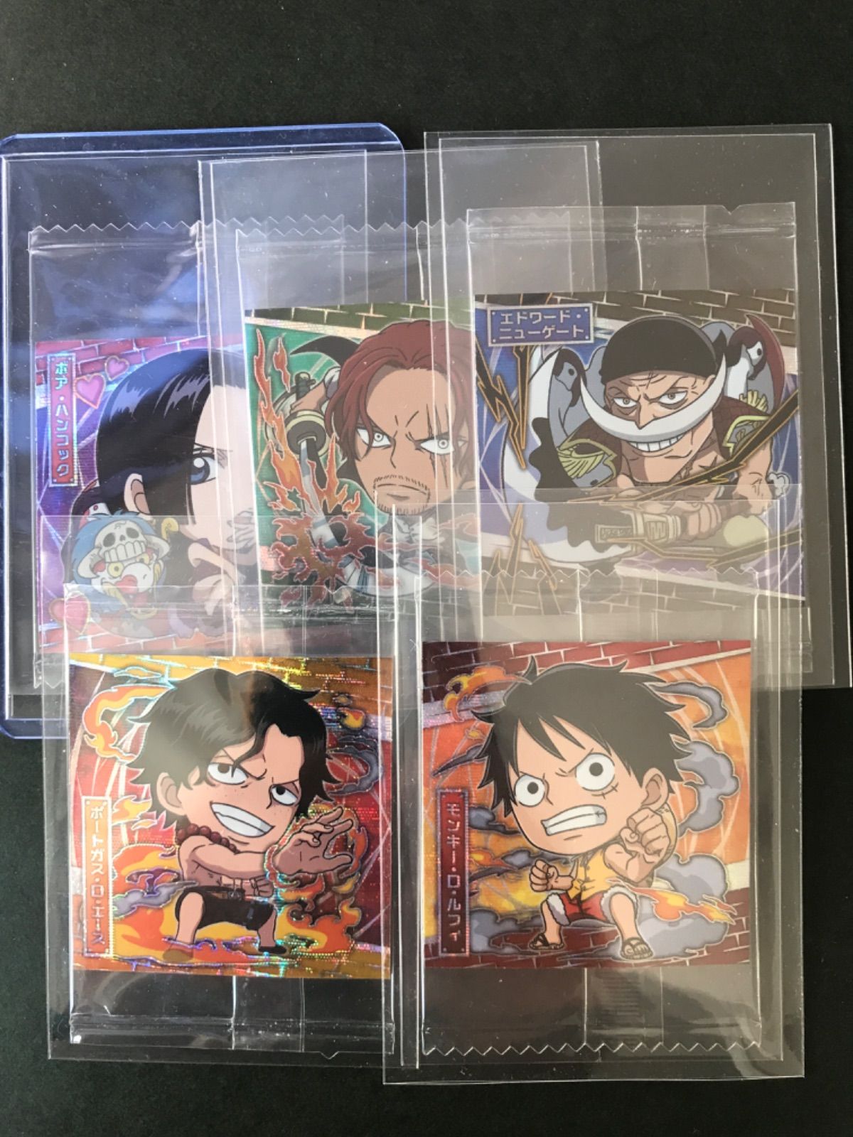 ONE PIECE 大海賊ウエハースシール Log2〜Log5 全種 フルコンプ