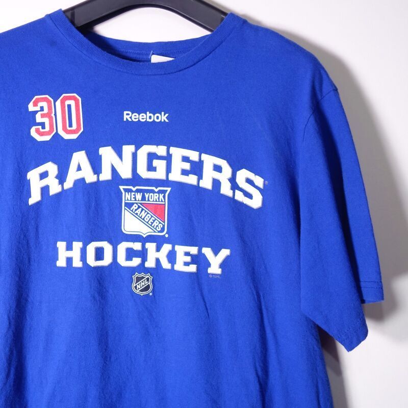 アディダス　NHL ニューヨークレンジャース　Tシャツ us:M