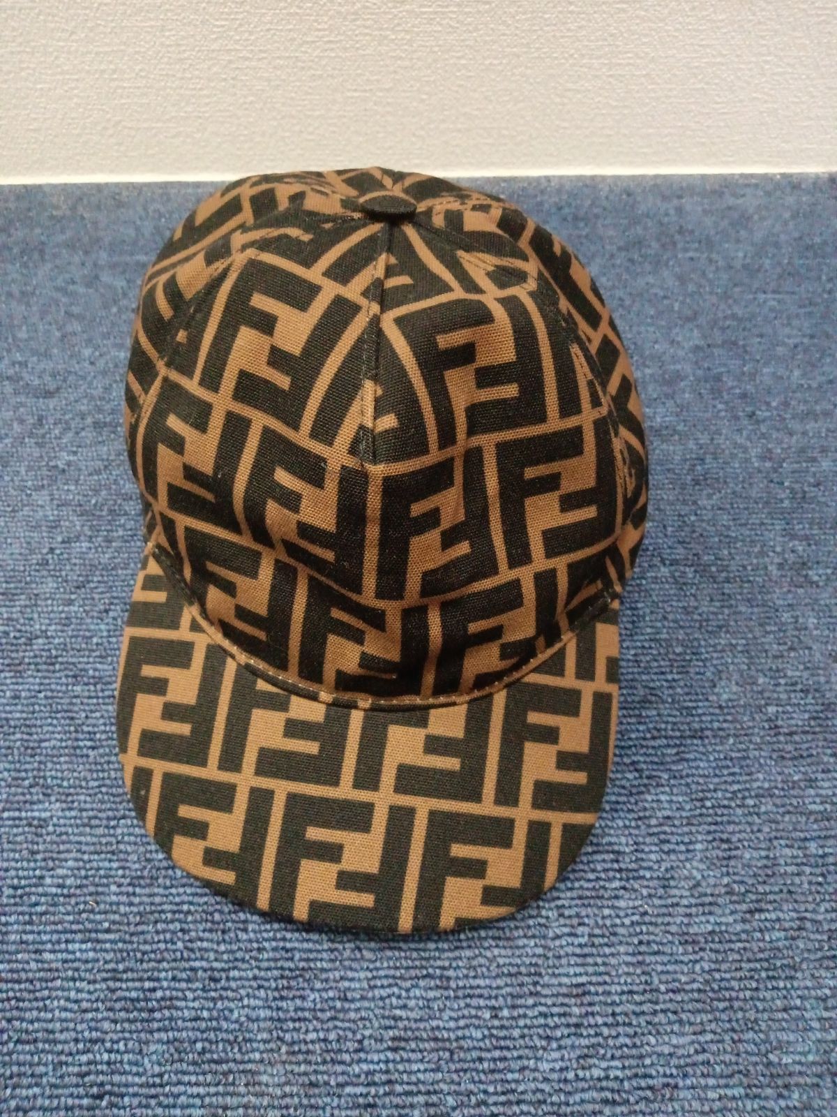 FENDI ズッカ キッズ キャップ ブラウン フェンディ