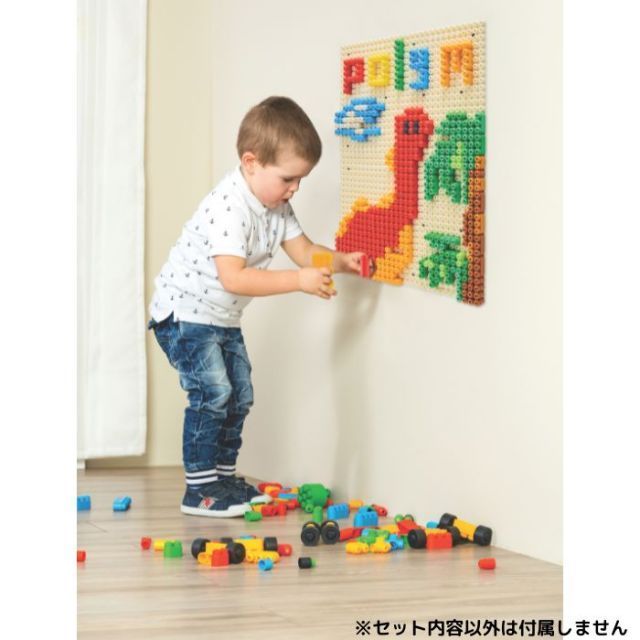 大得価，送料無料 【新品】PolyM ポリエム ベースプレート ホワイト 4枚セット おもちゃ ブロック 洗えるブロック 知育玩具 3歳 出産内祝い 出産祝い お返し 男の子 女の子 ギフト プレゼント 誕生日 お土産 子 小物・アクセサリー
