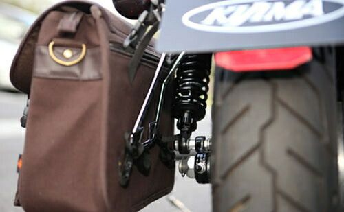 サドルバッグガード オールインワン ：右側用/ブラック 2004〜22年