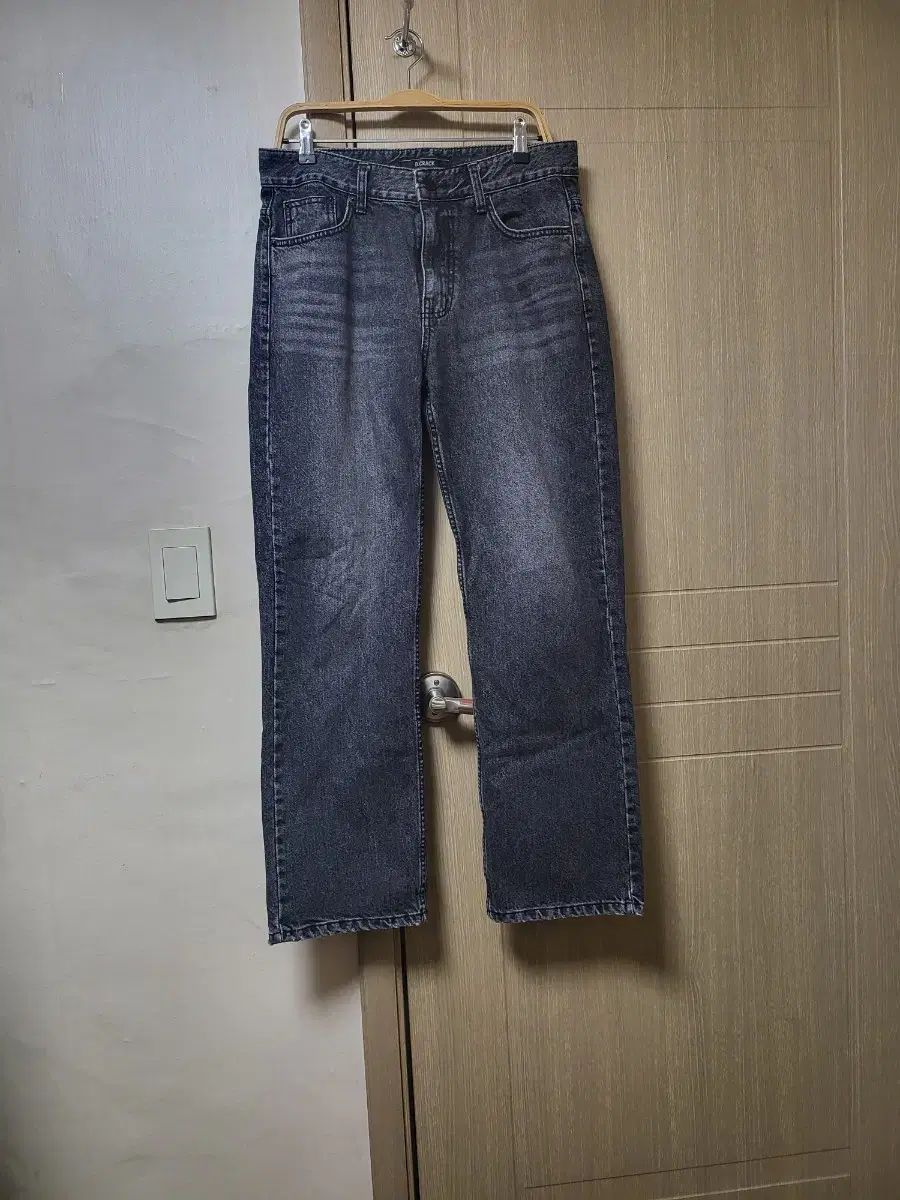 新製品/ D CRACK ワイド ブラックデニム デニム M 32 インチ