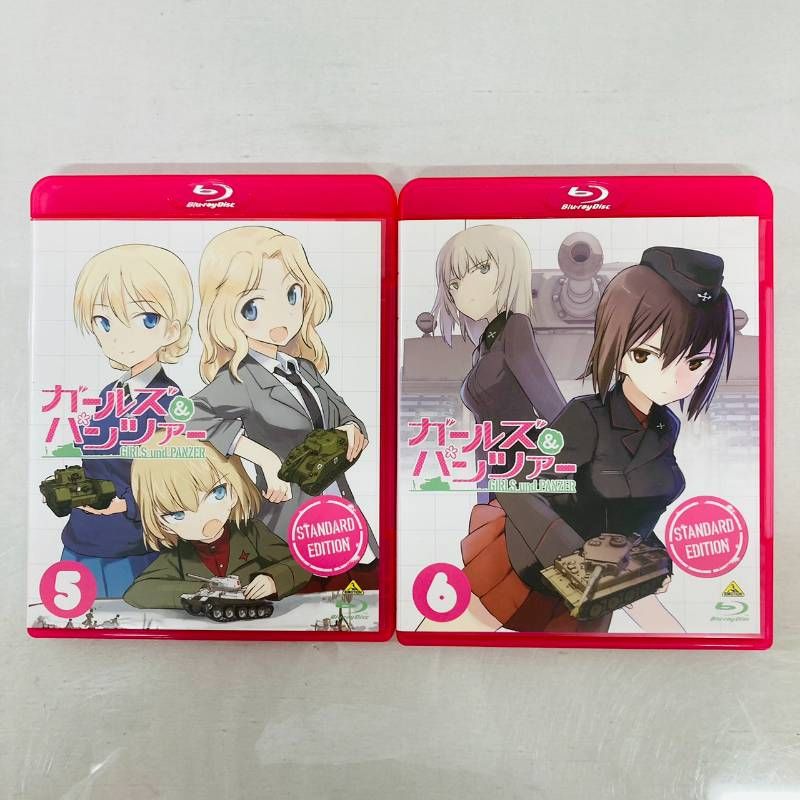 ガールズ ＆ パンツァー 1-6巻 セット 劇場版 まとめ Blu-ray