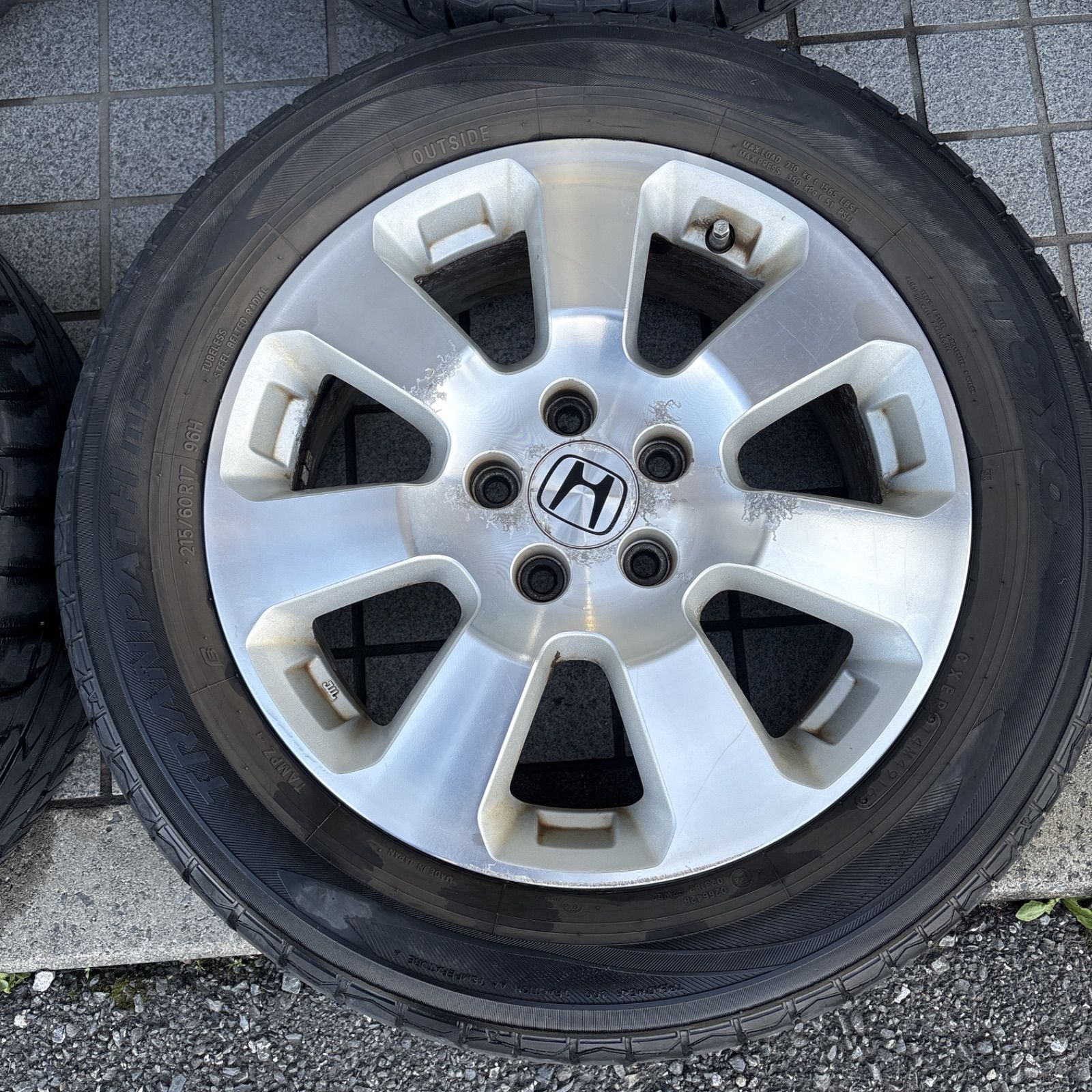 最終値下げ【送料無料】ホンダ クロスロード 純正アルミホイール 