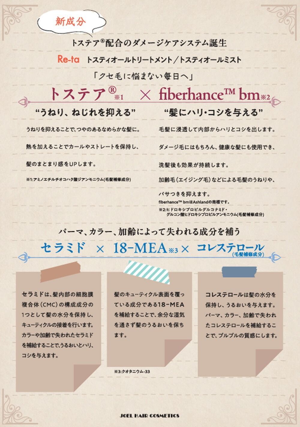 ◇トリートメントとミストのセット！ トステア配合 髪質改善