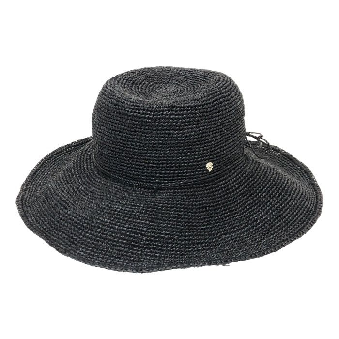 HELEN KAMINSKI ヘレンカミンスキー 麦わら ハット ブラック系
