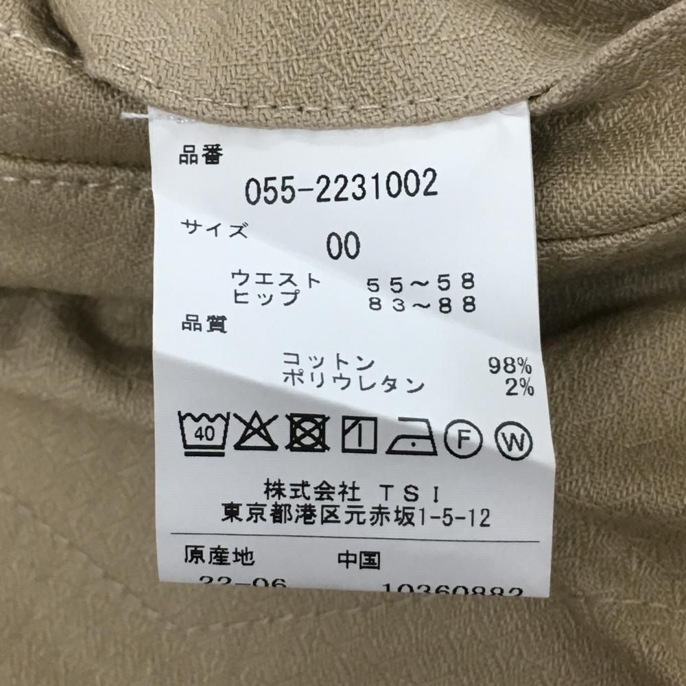 パーリーゲイツ 冬用 裏起毛 パンツ ピンクレッド サイズ1