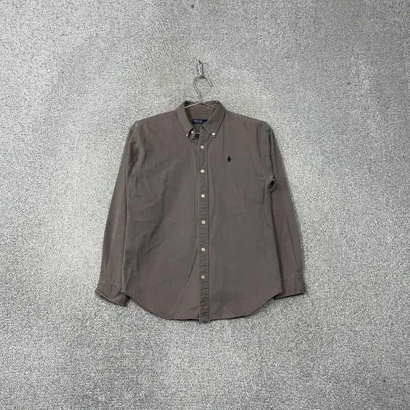 ポロ 斗山 ロゴ ヴィンテージ コットン シャツ M