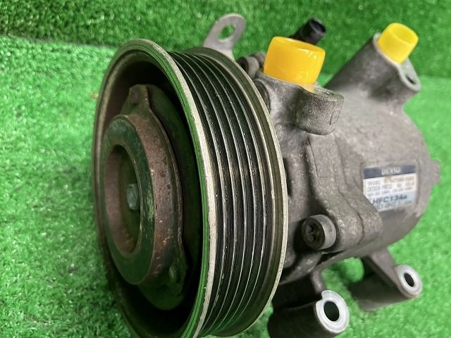 スペーシア MK32S エアコンコンプレッサー カスタムXS 4WD デンソー