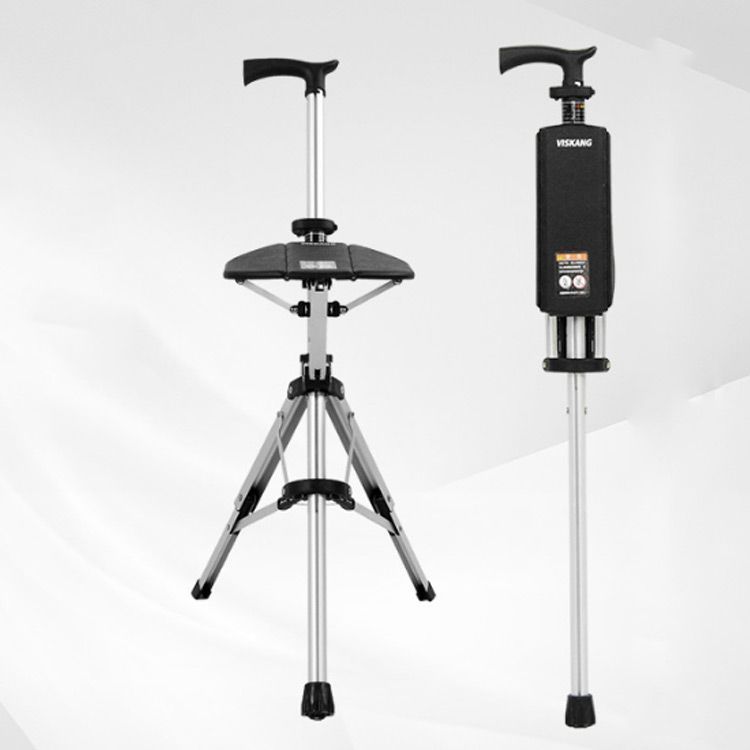 ワゴンセールも実施中。 プレゼント 一本杖 ワンタッチ 介護 ♥ ハイキング ステッキチェア 祖父母 三脚 杖 杖 椅子 椅子になる杖 一脚杖 運動会 ステッキ 軽量 アルミ製 杖 散歩 チェアー 旅行 折りたたみ