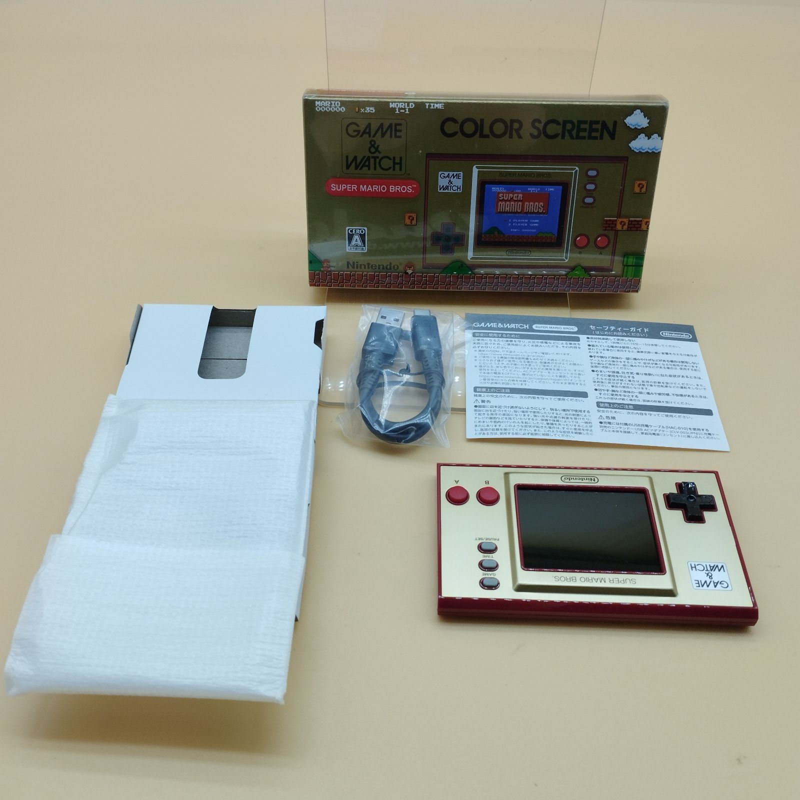 S12213]ゲーム＆ウオッチ スーパーマリオブラザーズ - メルカリ
