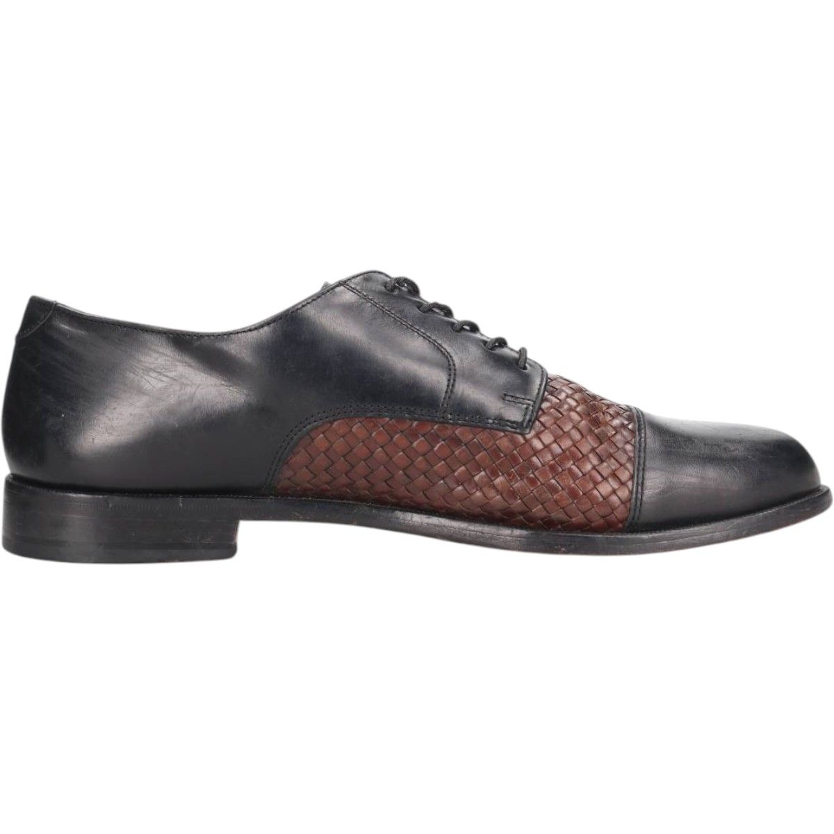 古着 コールハーン 編み込み ストレートチップシューズ 9 1 2 D メンズ27.5 cm相当 saa 013884