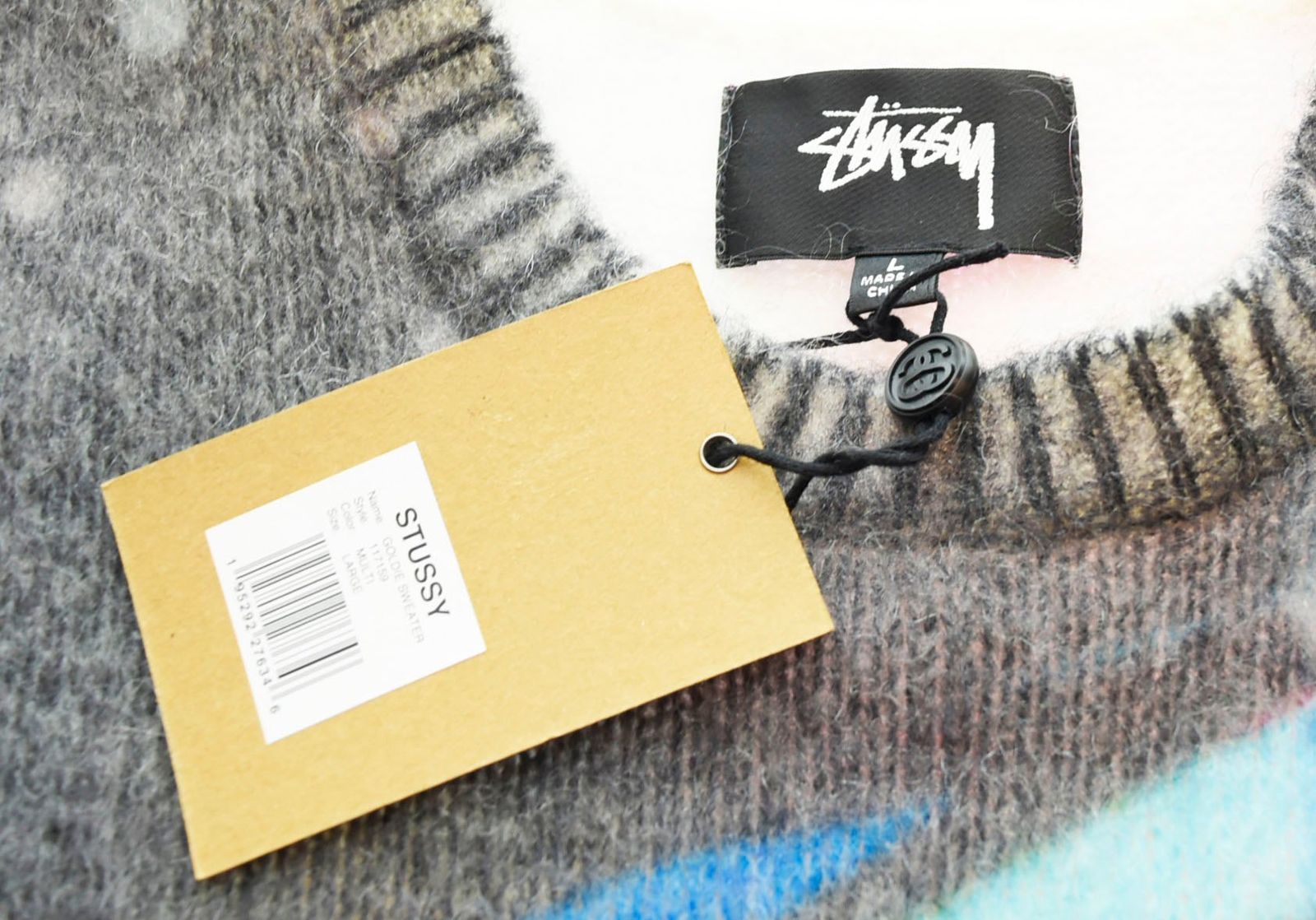 ステューシー STUSSY 22AW GOLDIE SWEATER ゴールディー セーター 