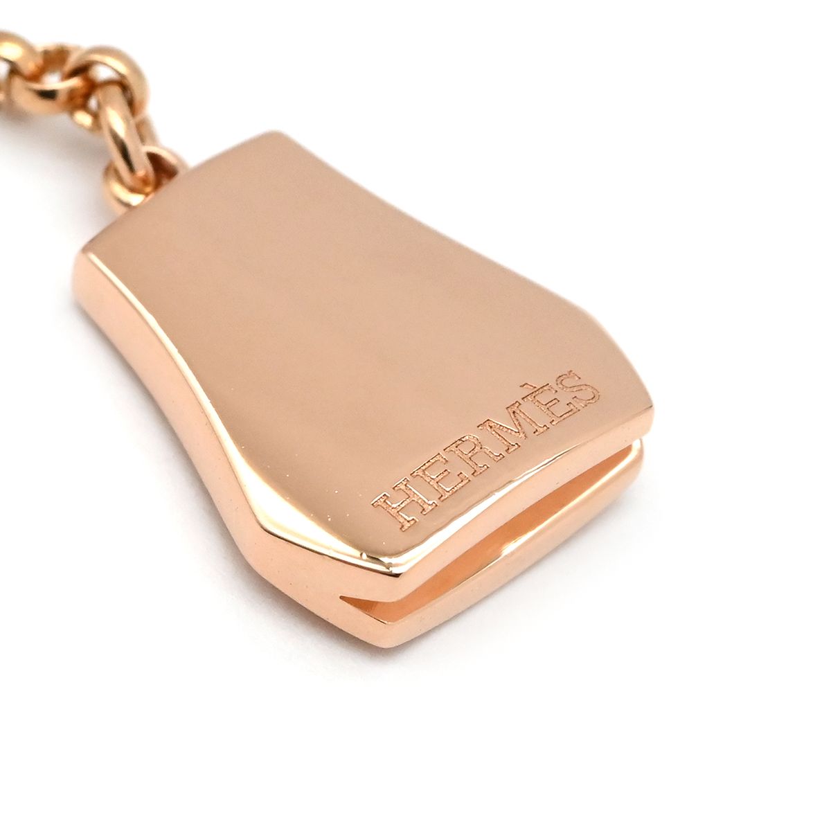 エルメス HERMES ピアス ケリー クロシェット K18PG ローズゴールド 