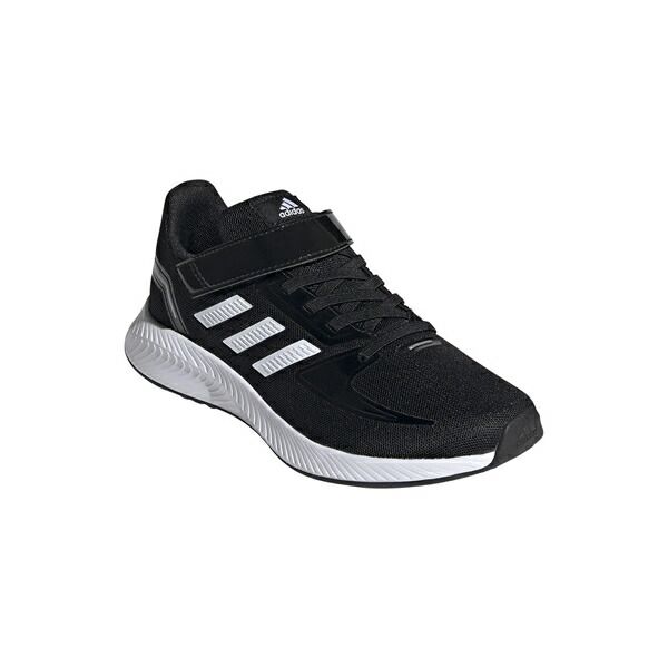 【当日出荷】 スニーカー アディダス adidas HO1405 コアファイト EL スニーカー キッズ CORE FAITO 孫 プレゼント こどもの日 ブラックxホワイト 21.5cm