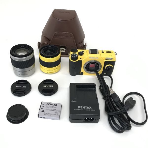 θ【動作確認済み】PENTAX/ペンタックス Q7 ダブルズームキット