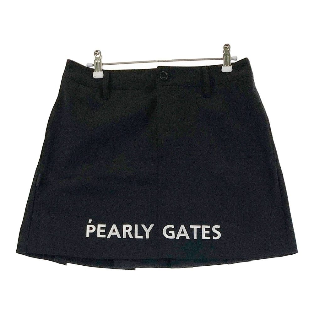 サイズ：1 PEARLY GATES パーリーゲイツ 30周年モデル スカート プリーツ切替 ブラック系 [240101223301]# ゴルフウェア  レディース ストスト - メルカリ