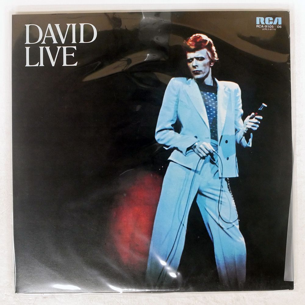国内盤 DAVID BOWIE/DAVID LIVE/RCA RCA9105 LP - メルカリ