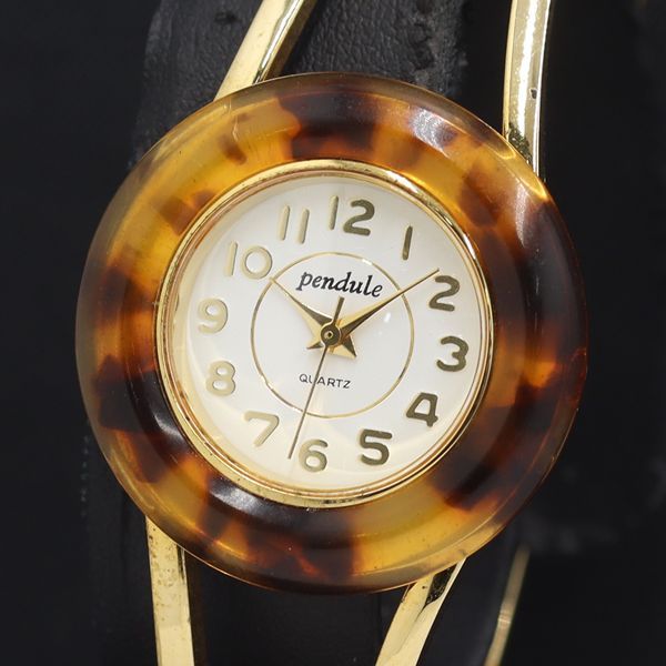 QZ Pendule バングルウォッチ ラウンド 白文字盤 レディース腕時計 QZ Pendule バングルウォッチ ラウンド 白文字盤 レディース