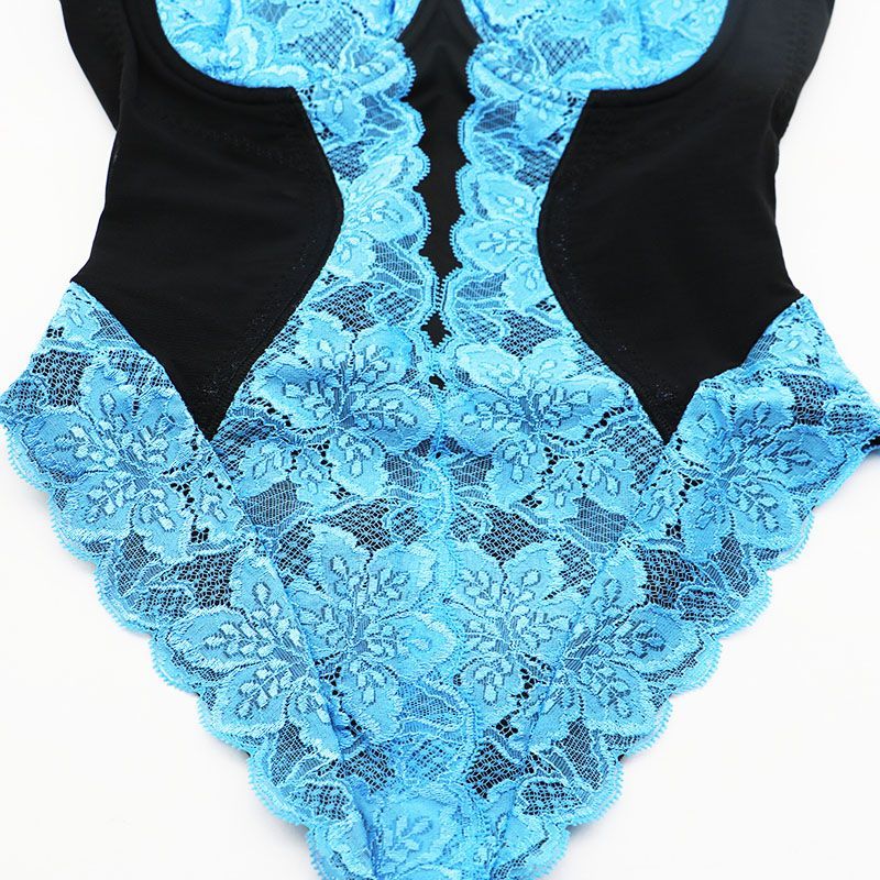 【超美品】グラントイーワンズTバックボディースーツ ブルームーン C80 L 新古品 グラントイーワンズ LALAGrant Tバックボディースーツ ブルー